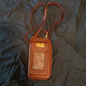 Kate Spade crossbody bag with cell phone slot